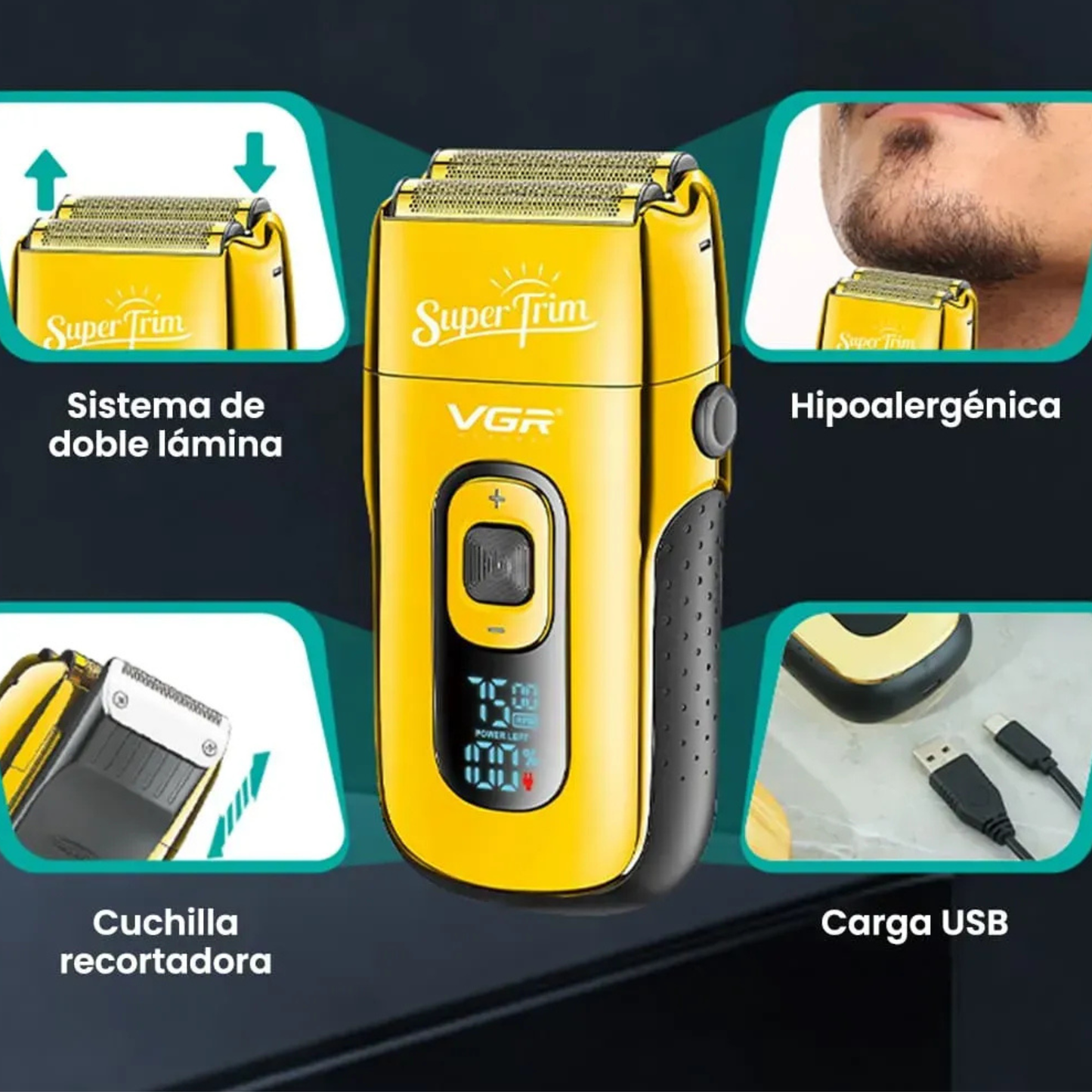Maquina Afeitadora Shaver Vgr V332
